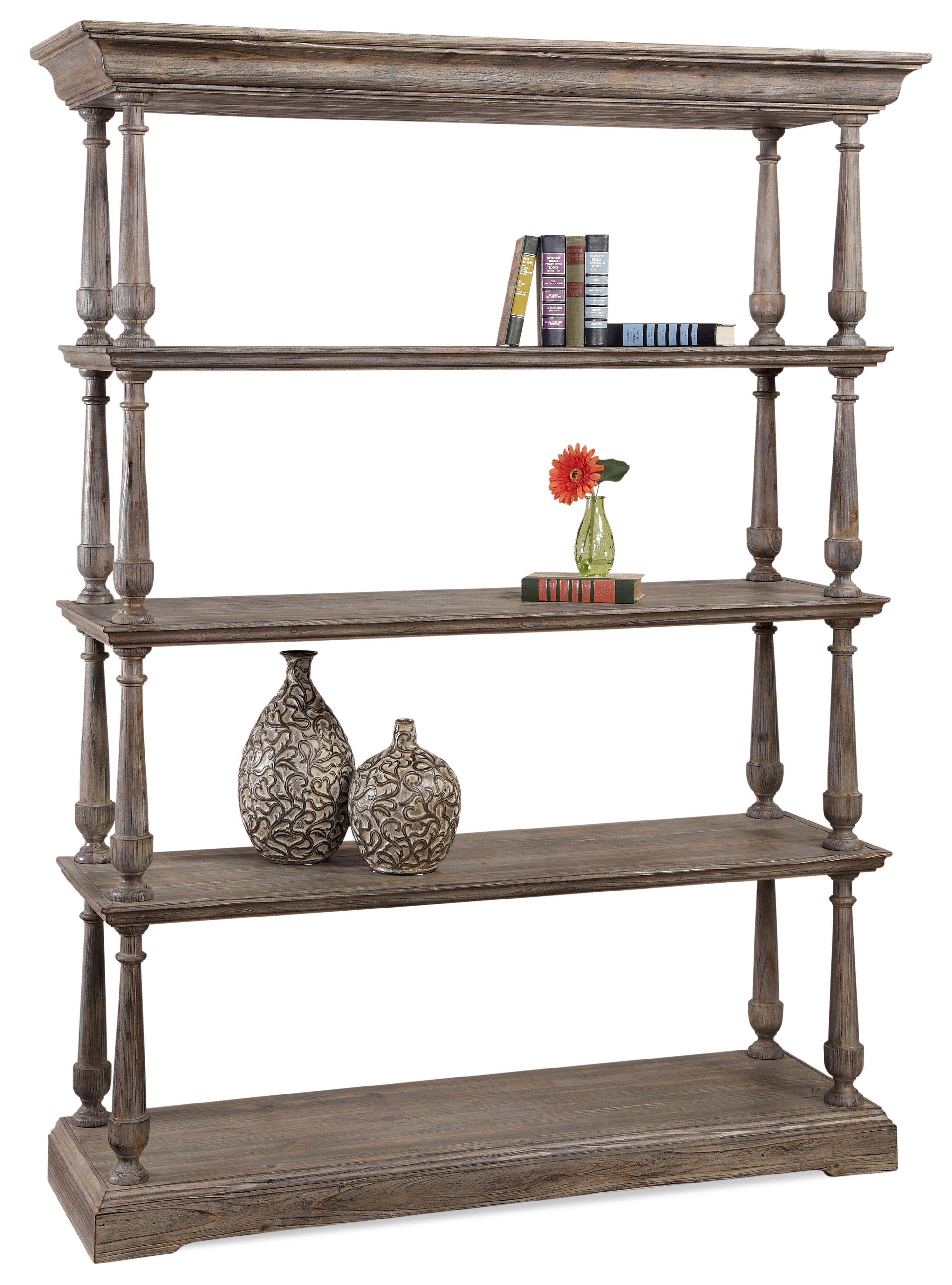 Bassett Mirror Pemberton T2527 500 Transitional 4 Shelf Bookcase